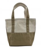 L.L.Bean×BEAMS PLUSエルエルビーン×ビームスプラス）の古着「別注 DEEP BOTTOM BOAT&TOTE BAG S」｜ベージュ