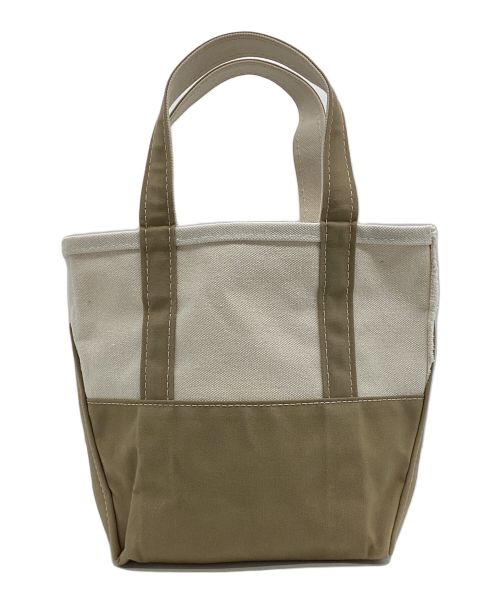 L.L.Bean（エルエルビーン）L.L.Bean (エルエルビーン) BEAMS PLUS (ビームスプラス) 別注 DEEP BOTTOM BOAT&TOTE BAG S ベージュの古着・服飾アイテム