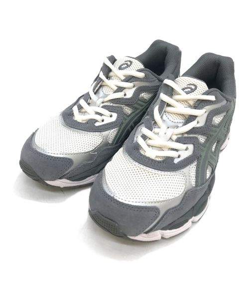 asics（アシックス）asics (アシックス) GEL NYC　F921123 Cream/Steel Grey サイズ:25の古着・服飾アイテム