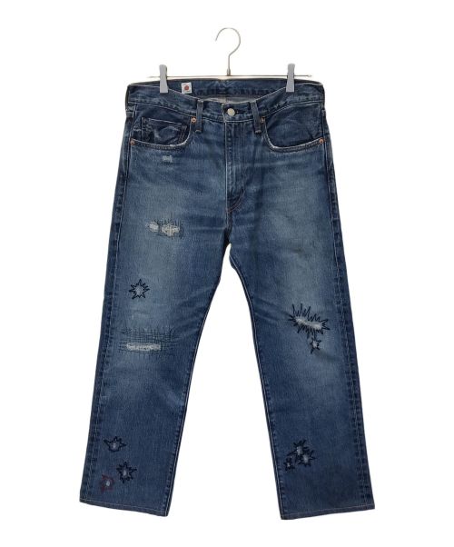 LEVI'S（リーバイス）LEVI'S (リーバイス) 刺繍ダメージデニムパンツ A58780002 インディゴ サイズ:W32の古着・服飾アイテム