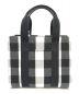 Kate Spade (ケイトスペード) plenty tote canvas K7305 ホワイト×ブラック：12000円