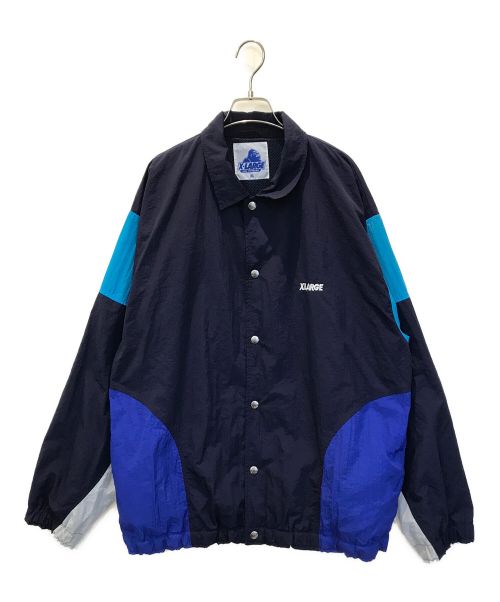 X-LARGE（エクストララージ）X-LARGE (エクストララージ) NYLON TEAM JACKET 01174509 ネイビー サイズ:XLの古着・服飾アイテム