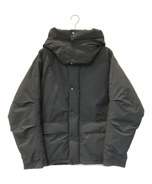 WYM LIDNM（ウィム バイ リドム）WYM LIDNM (ウィム バイ リドム) HOODED MASSIVE HEAT FIBER DOWN　WYjk784 ブラック サイズ:Lの古着・服飾アイテム