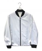 KAZUYUKI KUMAGAI ATTACHMENTカズユキクマガイ アタッチメント）の古着「Washable High Function Jersey Blouson　263250020」｜ブラック×ホワイト