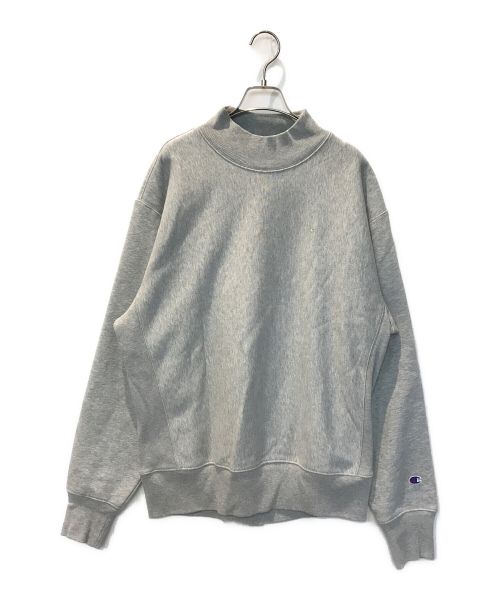 Champion（チャンピオン）Champion (チャンピオン) モックネックスウェット グレー サイズ:2XLの古着・服飾アイテム