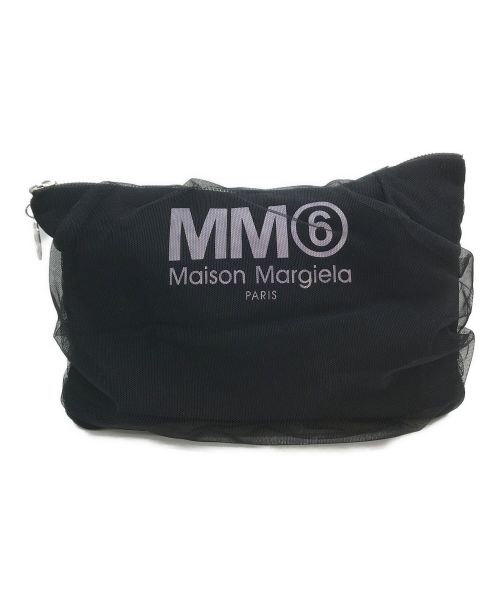 MM6 Maison Margiela（エムエムシックス メゾンマルジェラ）MM6 Maison Margiela (エムエムシックス メゾンマルジェラ) クラッチバッグ S54WF0037 P2727 ブラックの古着・服飾アイテム