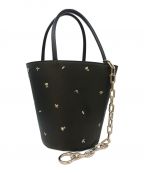 ALEXANDER WANGアレキサンダーワン）の古着「ROSE STUDDED ROXY BUCKET BAG」｜ブラック