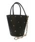 ALEXANDER WANG（アレキサンダーワン）の古着「ROSE STUDDED ROXY BUCKET BAG」｜ブラック