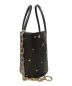 ALEXANDER WANG (アレキサンダーワン) ROSE STUDDED ROXY BUCKET BAG ブラック：20000円