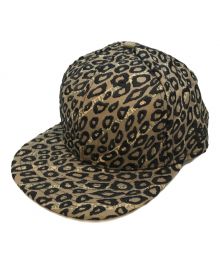 New Era×JEREMY SCOTT（ニューエラ×ジェレミースコット）の古着「コラボレオパードキャップ」｜ブラウン