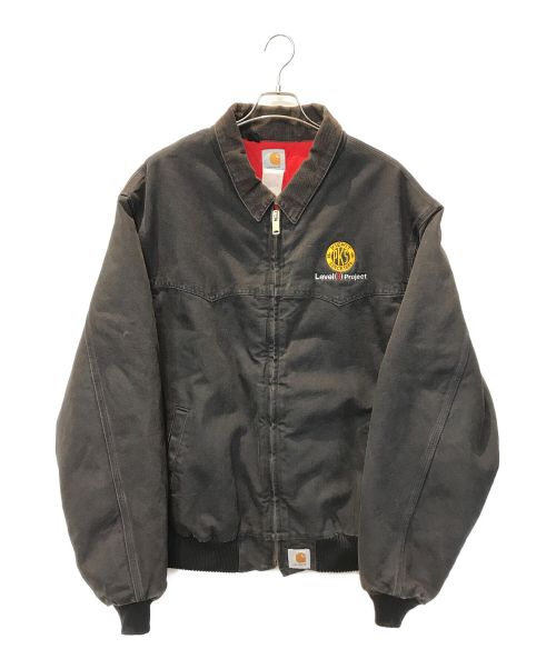 CarHartt（カーハート）CarHartt (カーハート) サンタフェジャケット ブラック サイズ:4XLの古着・服飾アイテム