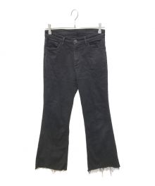 L'appartement（アパルトモン）の古着「cropped flare denim　20030570003410」｜ブラック