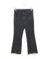 L'Appartement（アパルトモン）の古着「cropped flare denim　20030570003410」｜ブラック