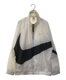 NIKE（ナイキ）の古着「BIG SWOOSH NYLON JACKET」｜ホワイト