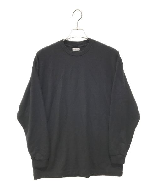 STEVEN ALAN（スティーブンアラン）STEVEN ALAN (スティーブンアラン) ミルド メリノウール ロングスリーブ Tシャツ　8112-299-0445 ブラック サイズ:Mの古着・服飾アイテム