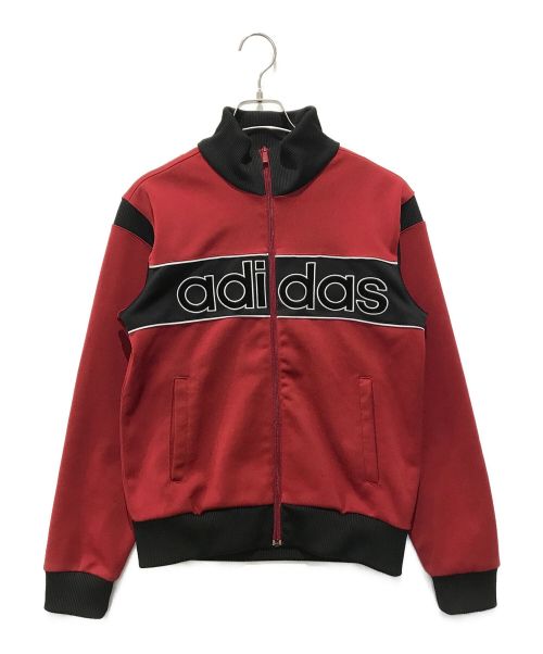 adidas（アディダス）adidas (アディダス) トラックジャケット　264677 レッド サイズ:Sの古着・服飾アイテム