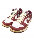 NIKEナイキ）の古着「DUNK Low PRM 'Team Red'　FJ4555-100」｜ホワイト×レッド