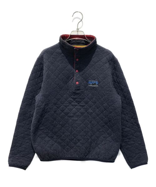 Patagonia（パタゴニア）Patagonia (パタゴニア) キルティングプルオーバー ネイビー サイズ:Sの古着・服飾アイテム