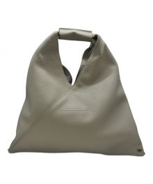 MM6 Maison Margiela（エムエムシックス メゾンマルジェラ）の古着「MINI JAPANESE GRAINY LEATHER」｜ベージュ