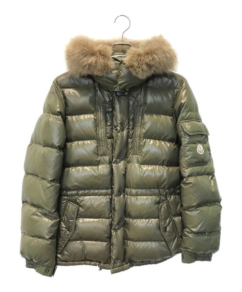 MONCLER（モンクレール）MONCLER (モンクレール) ダウンジャケット　Z7HJ208 カーキ サイズ:1の古着・服飾アイテム