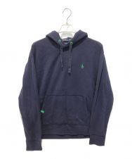 POLO RALPH LAUREN (ポロ・ラルフローレン) プルオーバーパーカー ネイビー サイズ:L