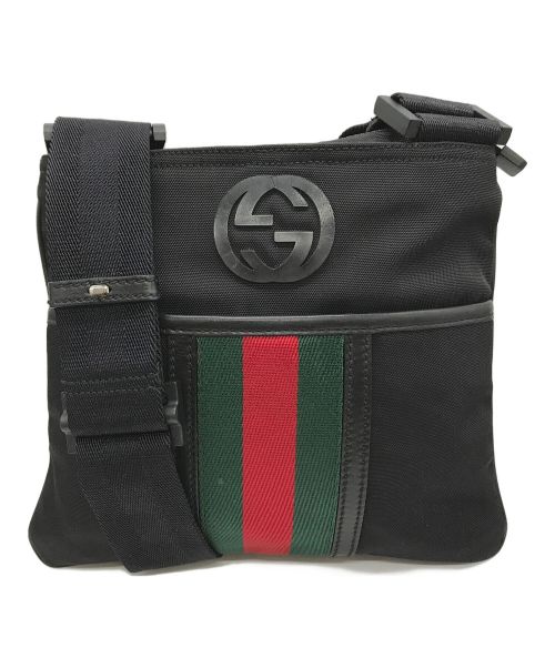 GUCCI（グッチ）GUCCI (グッチ) ショルダーバッグ ブラックの古着・服飾アイテム