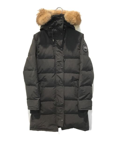 CANADA GOOSE（カナダグース）CANADA GOOSE (カナダグース) SHELBURNE PARKA BLACK LABEL　3802LB ブラック サイズ:XSの古着・服飾アイテム