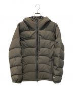 MAMMUTマムート）の古着「Serack Hoody Melange Down Jacket」｜グレー