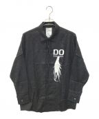 SHAREEFシャリーフ）の古着「SHADOW JQ L/S SHIRTS　23313027」｜ブラック