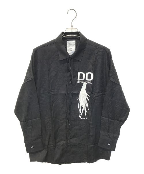 SHAREEF（シャリーフ）SHAREEF (シャリーフ) SHADOW JQ L/S SHIRTS　23313027 ブラック サイズ:2の古着・服飾アイテム