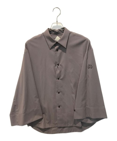 ETHOSENS（エトセンス）ETHOSENS (エトセンス) DROP SHIRT　1E221-21 パープル サイズ:1 未使用品の古着・服飾アイテム