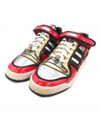 adidas×SIMPSONSアディダス×シンプソンズ）の古着「ORIGINALS FORUM 84 LOW　H05801」｜レッド×ゴールド