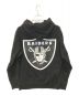 SUPREME (シュプリーム) NFL (エヌエフエル) Raiders Hooded Sweatshirt ブラック サイズ:M：15000円