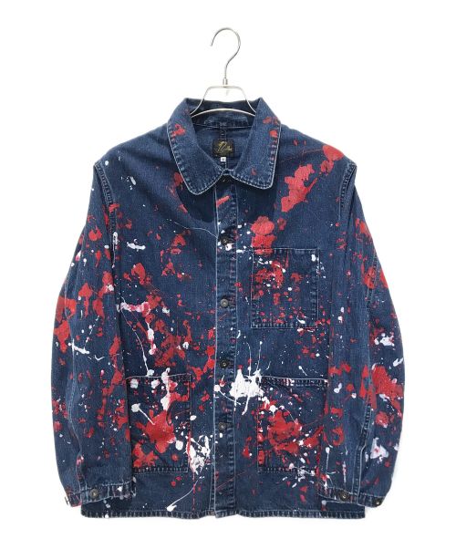 Needles（ニードルズ）Needles (ニードルズ) D.N.COVERALL 10oz Denim Paint　FK121 インディゴ サイズ:Mの古着・服飾アイテム