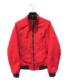 POLO RALPH LAUREN（ポロ・ラルフローレン）の古着「ジップアップジャケット　364726」｜レッド