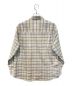 AURALEE (オーラリー) SUPER LIGHT WOOL CHECK SHIRT　A24SS01LC ベージュ サイズ:3：35000円