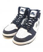 NIKEナイキ）の古着「ハイカットスニーカー　DC1788-100　Air Jordan 1 High OG CO JP」｜ネイビー