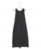 Curensologyカレンソロジー）の古着「23AW Sleeveless dress　CL309001ER-00」｜ブラック