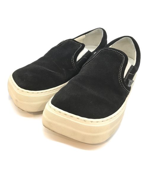 MM6 Maison Margiela（エムエムシックス メゾンマルジェラ）MM6 Maison Margiela (エムエムシックス メゾンマルジェラ) スリッポン ブラック サイズ:36の古着・服飾アイテム