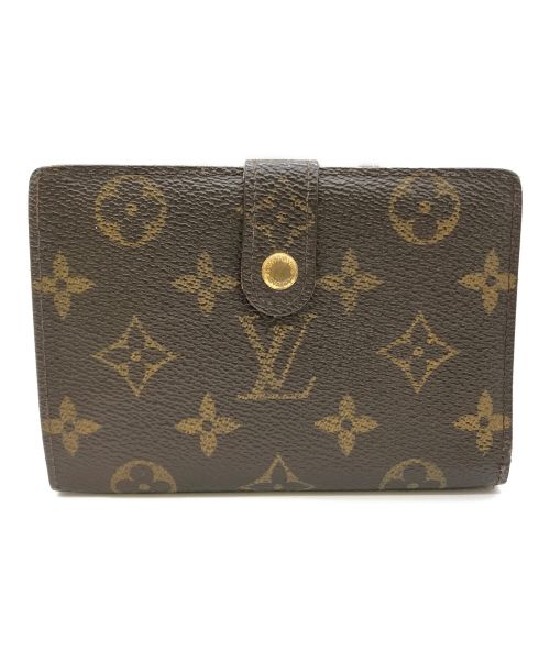 LOUIS VUITTON（ルイ ヴィトン）LOUIS VUITTON (ルイ ヴィトン) がま口財布　M61674　モノグラム　ポルトフォイユ・ヴィエノワ ブラウンの古着・服飾アイテム