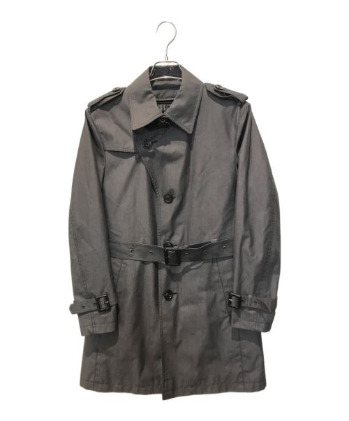 BURBERRY BLACK LABEL（バーバリーブラックレーベル）BURBERRY BLACK LABEL (バーバリーブラックレーベル) トレンチコート　D1A15-201-08 グレー サイズ:Mの古着・服飾アイテム