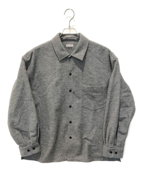 STEVEN ALAN（スティーブンアラン）STEVEN ALAN (スティーブンアラン) W/NYLN TRIPLE-STICH CAMP COLLAR SHIRT　8111-149-0817 グレー サイズ:Sの古着・服飾アイテム