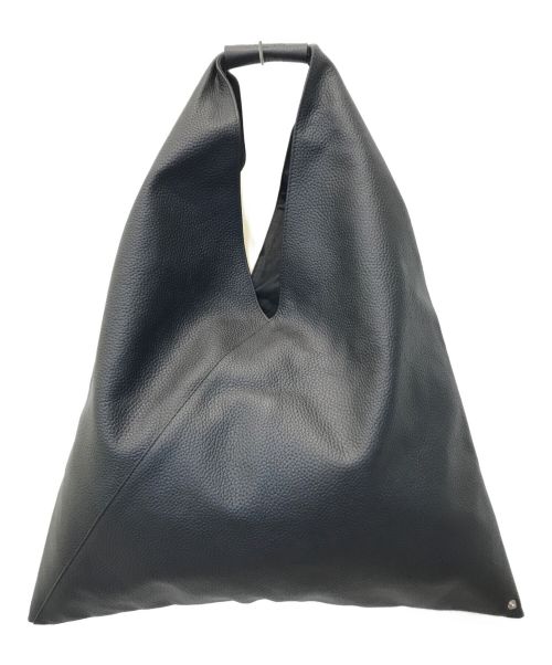 MM6 Maison Margiela（エムエムシックス メゾンマルジェラ）MM6 Maison Margiela (エムエムシックス メゾンマルジェラ) レザージャパニーズトートバッグ　S54WD0039 P4344 ブラックの古着・服飾アイテム