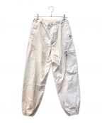 in・stru (men-tal).インストルメンタル）の古着「Heavy Canvas Jogger Pants　I09PT011」｜アイボリー