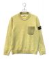 STONE ISLAND（ストーンアイランド）の古着「crew neck sweater」｜イエロー