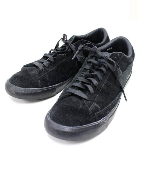 中古 古着通販 Nike Black Comme Des Garcons ナイキ ブラックコムデギャルソン スウェードスニーカー ブラック サイズ 28cm ブランド 古着通販 トレファク公式 Trefac Fashion