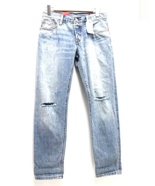 中古 古着通販 Levi S Beams リーバイス ビームス 501ctペイント加工デニムパンツ インディゴ サイズ W24 未使用品 定価15 000円税抜 40周年記念モデル ブランド 古着通販 トレファク公式 Trefac Fashion