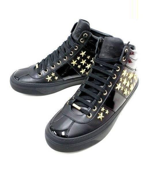 中古 古着通販 Jimmy Choo ジミーチュウ スタッズハイカット