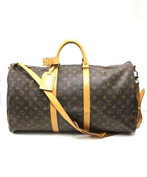 LOUIS VUITTON（ルイ ヴィトン）LOUIS VUITTON (ルイヴィトン) キーポル バンドリエール50 ブラウン サイズ:50 モノグラム M41414 SP1928　キーポル・バンドリエール55の古着・服飾アイテム