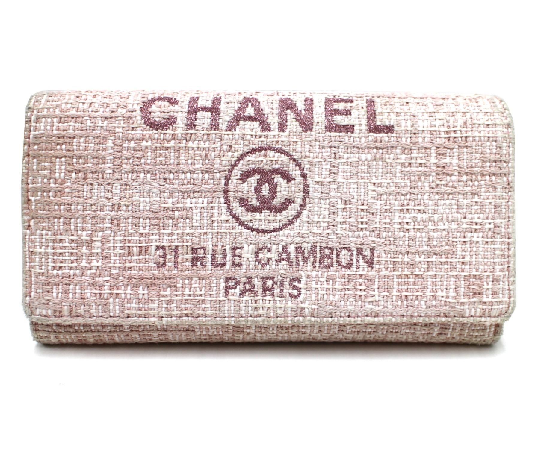 中古 古着通販 Chanel シャネル 長財布 ピンク ブランド 古着通販 トレファク公式 Trefac Fashion